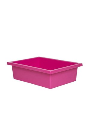 Plastic Tote Tray - Magenta