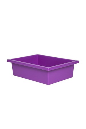 Plastic Tote Tray - Purple