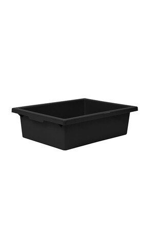 Plastic Tote Tray - Black