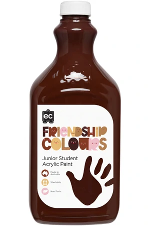 Friendship Colours Acrylic Paint 2 L - Espresso