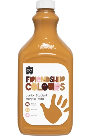 Friendship Colours Acrylic Paint 2 L - Honey
