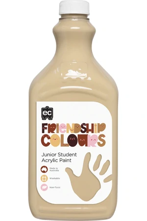 Friendship Colours Acrylic Paint 2 L - Olive