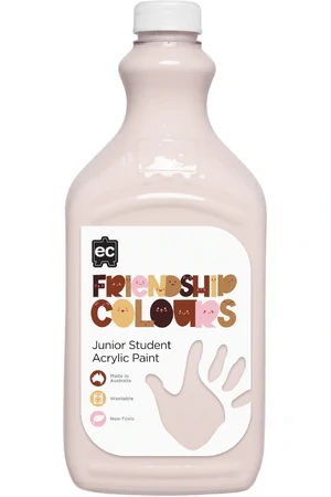 Friendship Colours Acrylic Paint 2 L - Peach