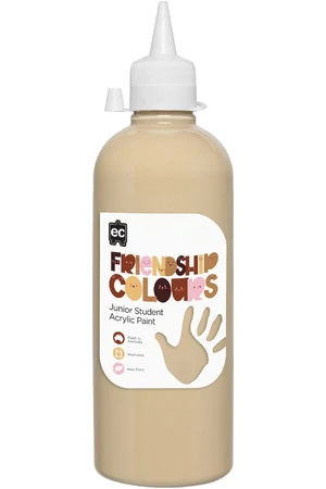 Friendship Colours Acrylic Paint 500 ml - Olive