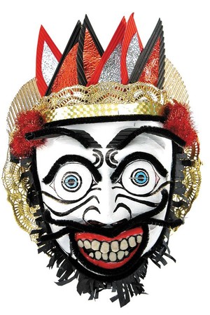 Papier Mache - Indonesian Face Mask