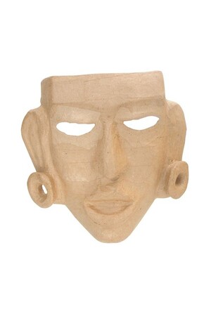 Papier Mache - Primitive Face Mask