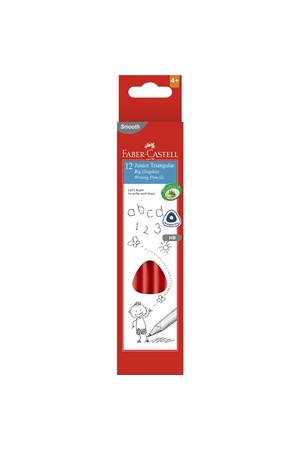 Faber-Castell Pencil - Junior Grip Triangular: HB (Box of 12)