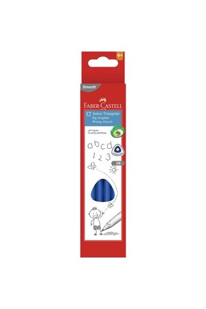 Faber-Castell Pencil - Junior Grip Triangular: 2B (Box of 12)