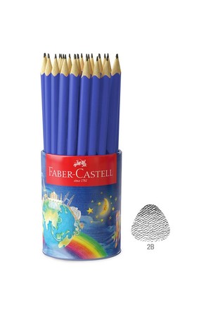 Faber-Castell Lead Pencil - Junior Triangular HB: Writing (Tin of 50)