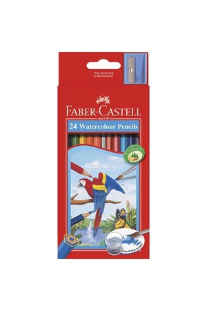 Faber-Castell Coloured Pencils - R/Range Watercolour - Pack of 24