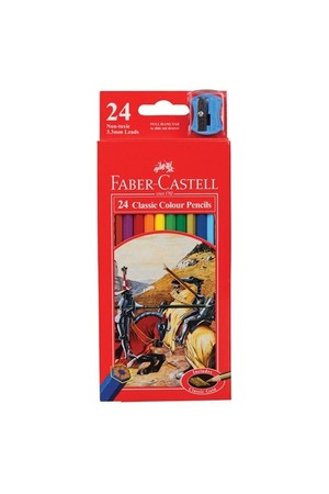 Faber-Castell Coloured Pencils - Classic (Pack of 24)