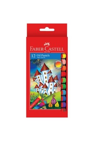 Faber-Castell Oil Pastels - Box of 12