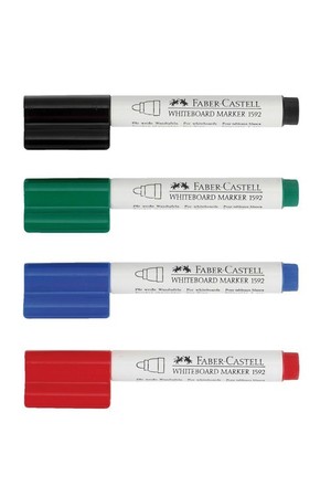 Faber-Castell Whiteboard Markers - Connector: Pack of 4
