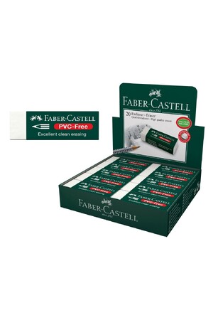 Faber-Castell Eraser - 7085-20: Large With Sleeve PVC-Free (Single)