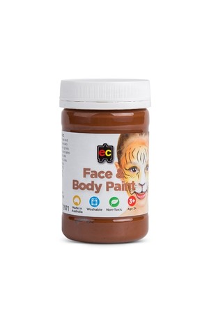 Face and Body Paint 175ml - Brown