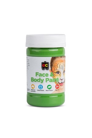 Face and Body Paint 175ml - Green
