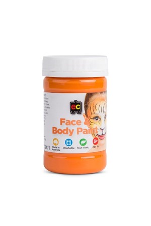 Face and Body Paint 175ml - Orange