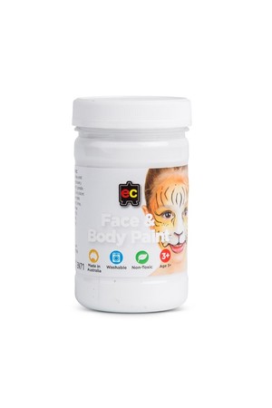 Face and Body Paint 175ml - White