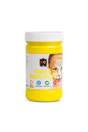 Face and Body Paint 175ml - Yellow