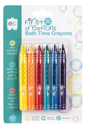 Bath Time Crayons - Set of 6