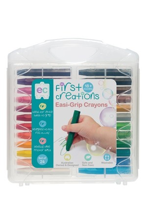 Easi-Grip Crayons - Set of 24