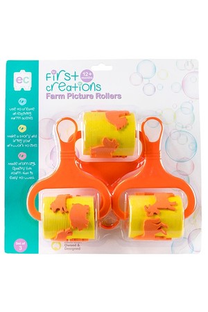 Farm Picture Rollers - Set of 3