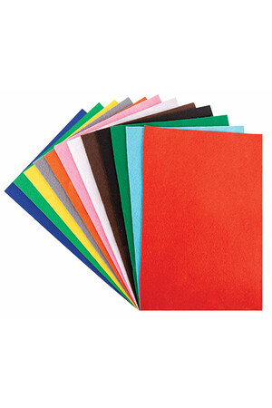 Felt Acrylic Value Pack (A4) - Pack of 48