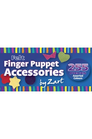 Felt Finger Puppet - Accessories: Pack of 255