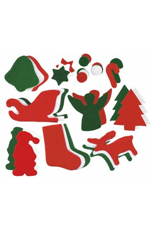 Felt Christmas Shapes - Pack of 200