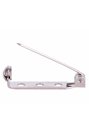 Brooch Backs - Silver (Pack of 100)
