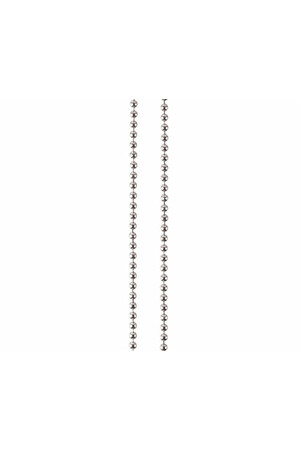 Ball Chain with Clasp - Silver