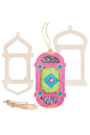 Wooden Lantern Frames Pack of 24