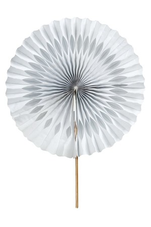 Paper Fans - Round (20cm): Pack of 10