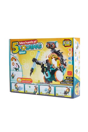 5 in 1 Mechanical Coding Robot