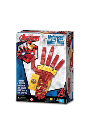 4M Marvel Avengers: Motorised Robot Hand - Iron Man