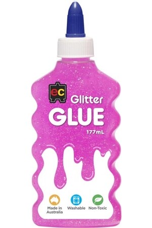 Glitter Glue 177ml - Pink