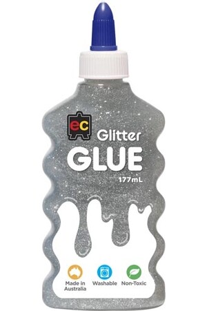 Glitter Glue 177ml - Silver