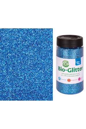 Bio Glitter - 200g: Blue