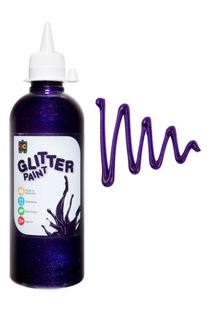 Glitter Paint 500mL - Fairy Purple