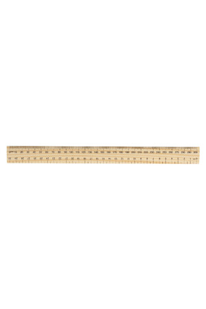 GNS Ruler - 30cm Wooden (Box of 50)