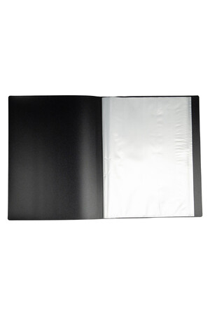 GNS Display Book - A4 20 Pocket Non-Refillable Black (Single)