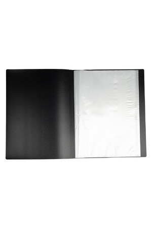 GNS Display Book - A4 20 Pocket Non-Refillable Black (Box of 10)