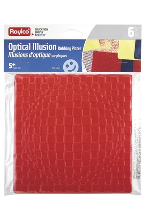 Rubbing Plates - Optical (Pack of 6)