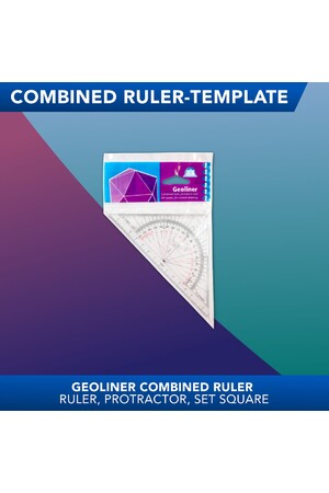 Geoliner Combined Square & Protractor