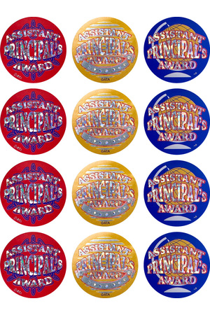 Assistant Principal's Foil Glitz Award - Pack of 72