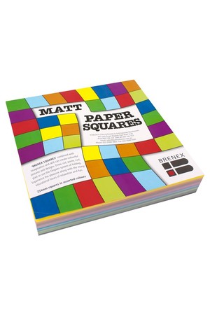 Matt Paper Squares - 254mm (Pack of 360)