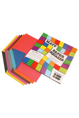 Matt Paper Squares Duo - Assorted (Pack of 120)