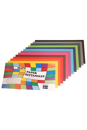 Matt Paper Rectangles - Pack of 360