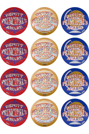 Deputy Principal's Foil Glitz Award Stickers - Pack of 72