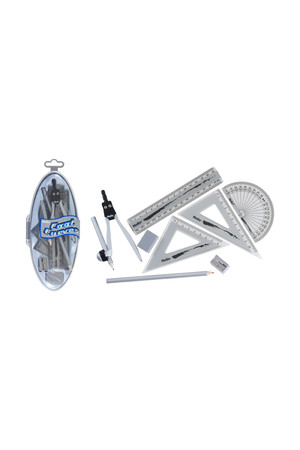 Helix Maths Set - Cool Curves (9 Pieces)